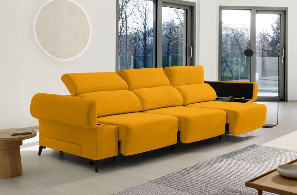 Sofá de tela Corsa Plus de HOME - principal