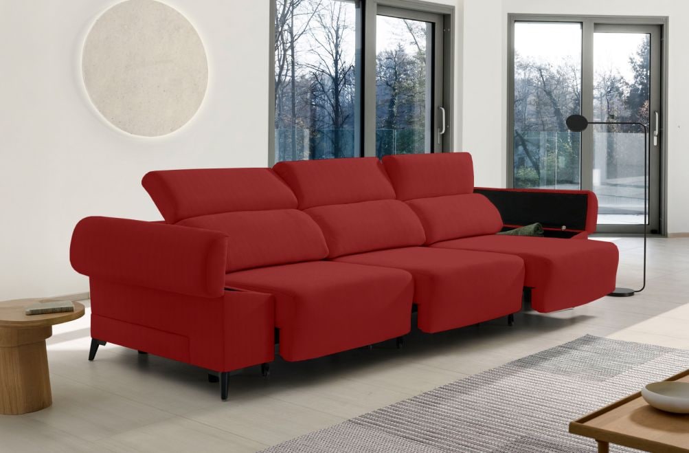 Sofá de tela Corsa Plus de HOME - principal