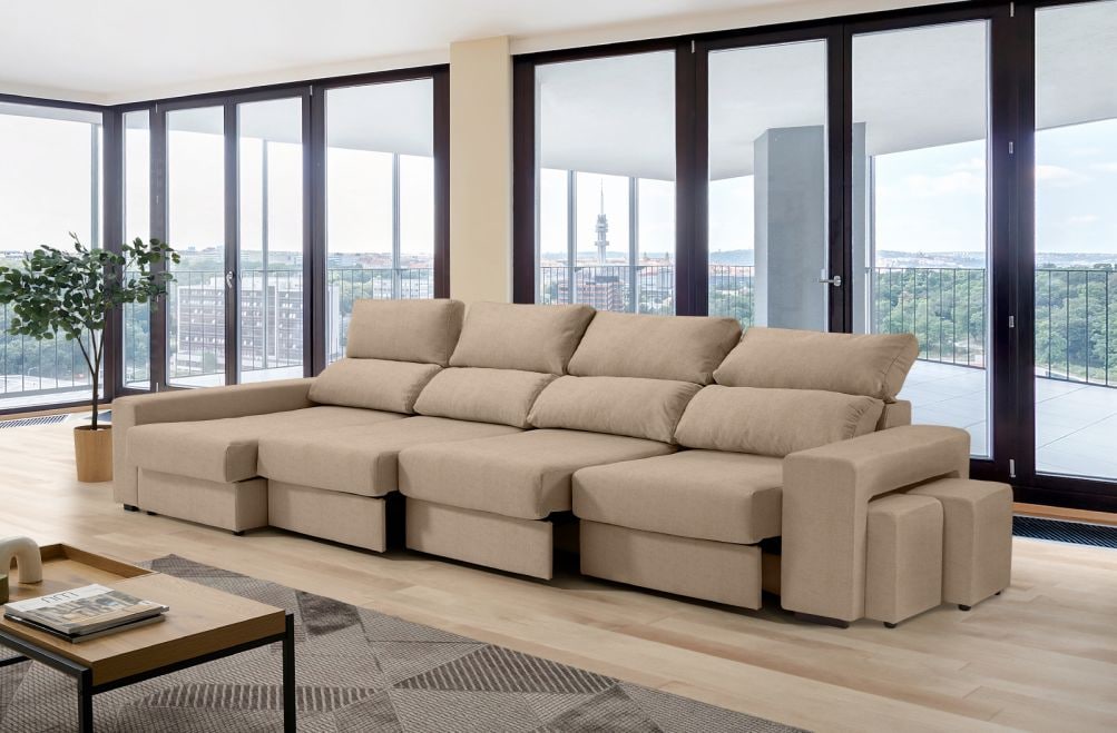 Sofá de tela Marla Plus de HOME - principal