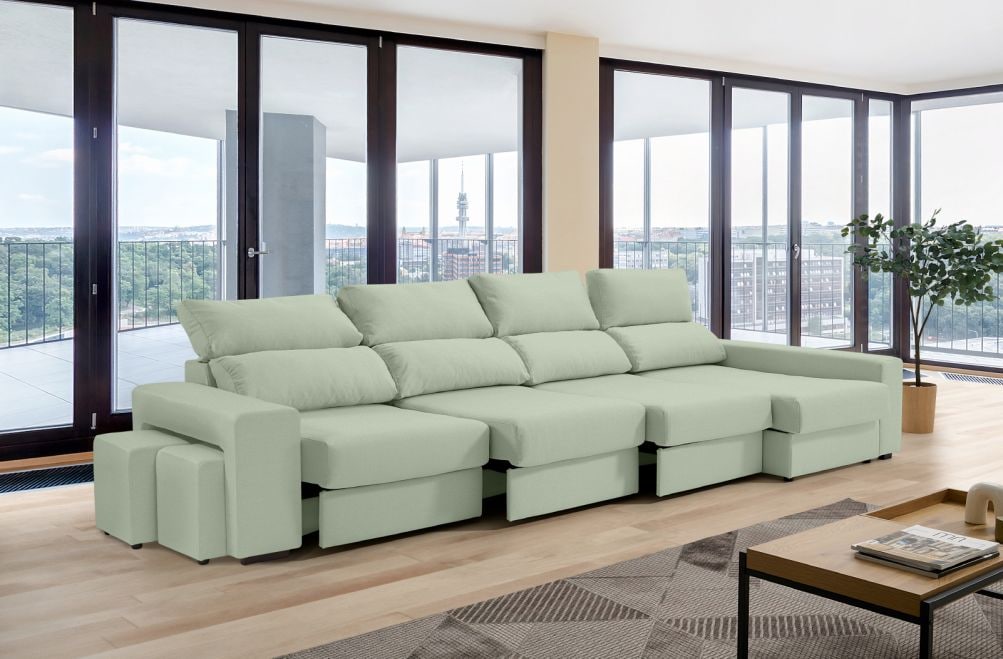 Sofá de tela Marla Plus de HOME - principal