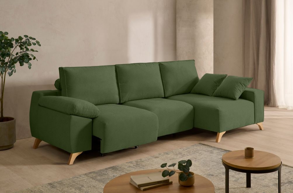 Sofá chaise longue de tela Nova de StyleKomfort - principal