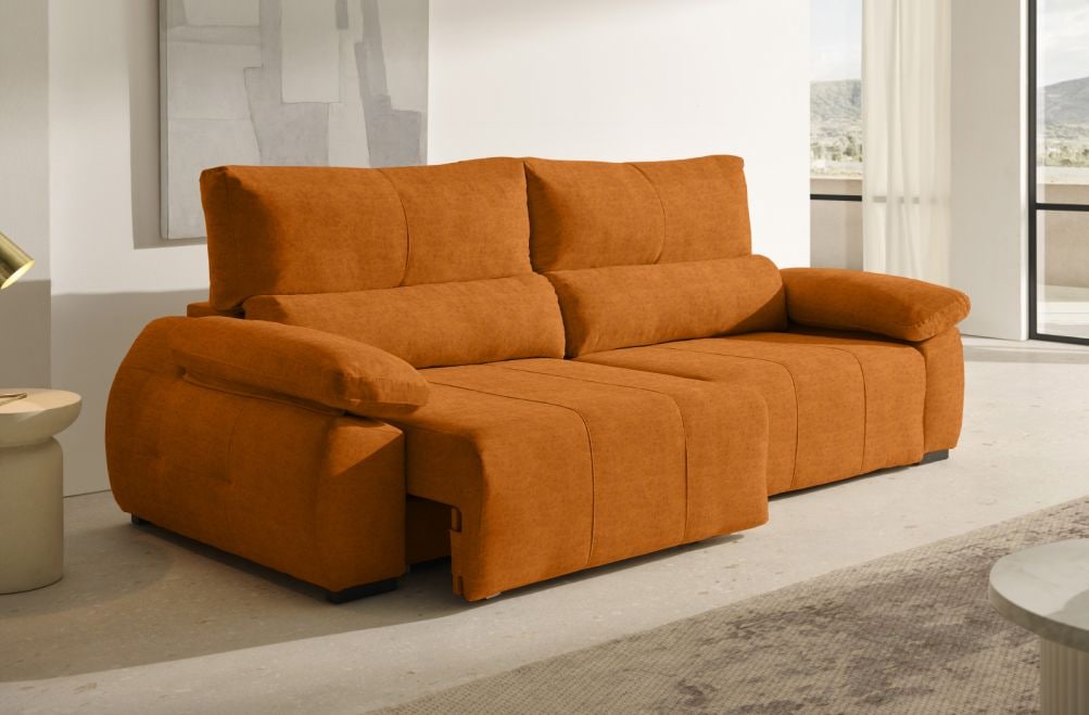 Sofá de tela Elaris de HOME - principal