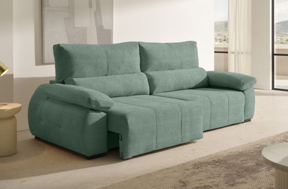 Sofá de tela Elaris de HOME - principal