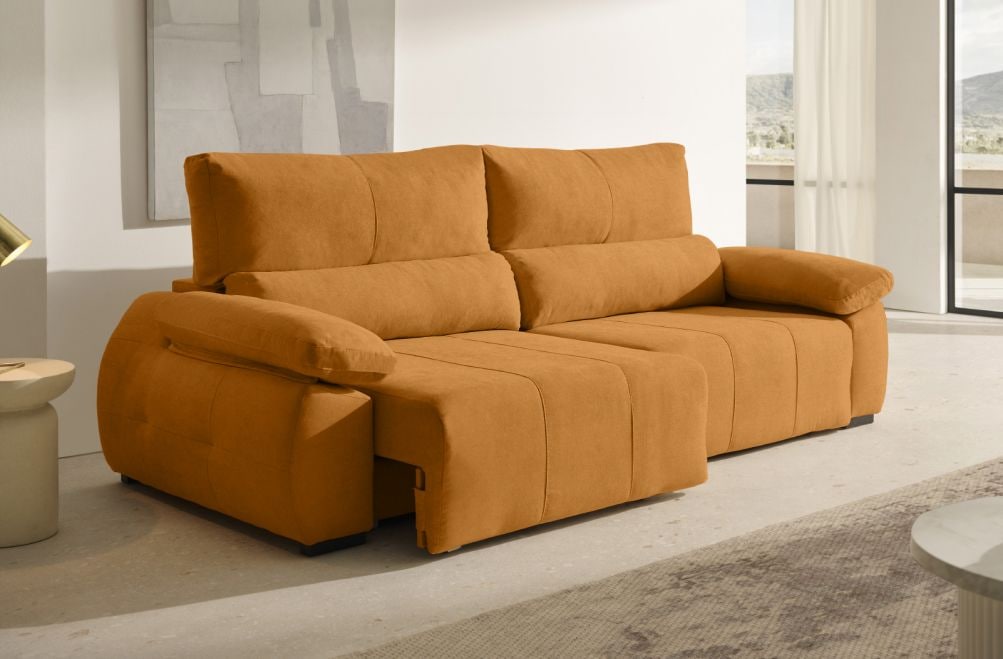 Sofá de tela Elaris de HOME - principal