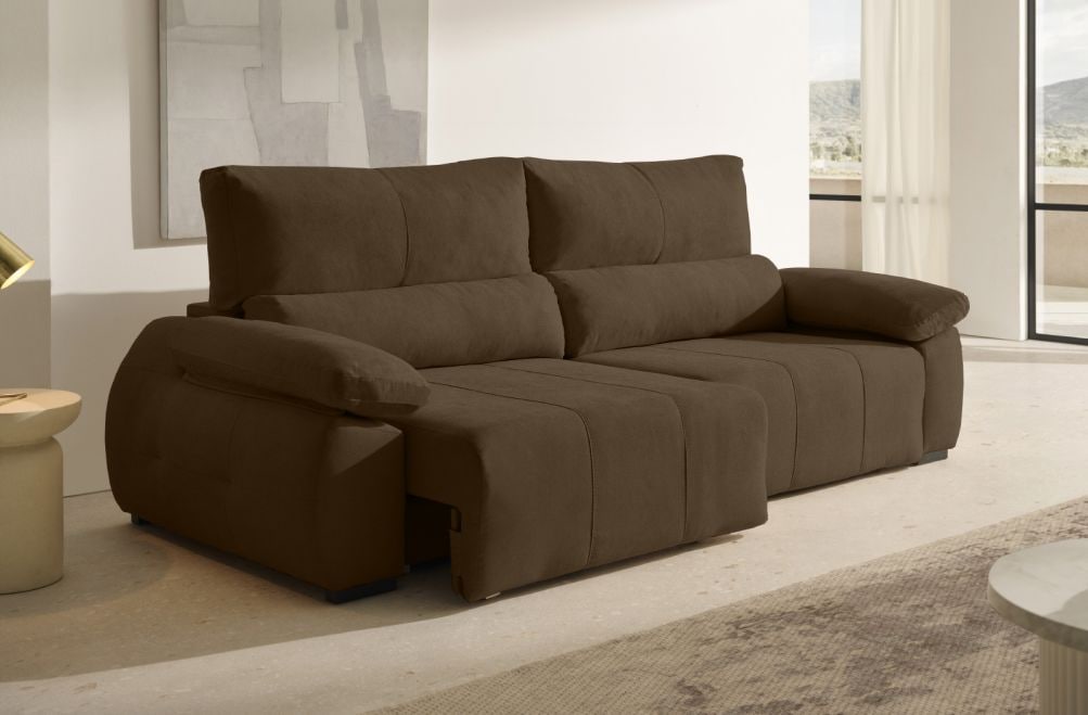 Sofá de tela Elaris de HOME - principal