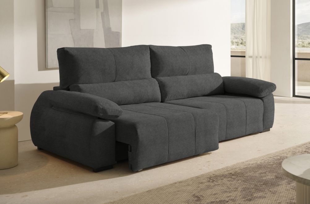 Sofá de tela Elaris de HOME - principal