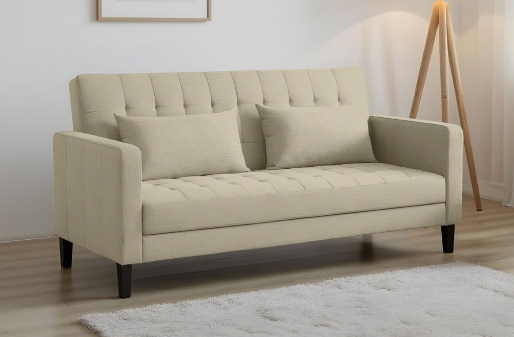 Sofá cama de tela Zoen de HOME - principal