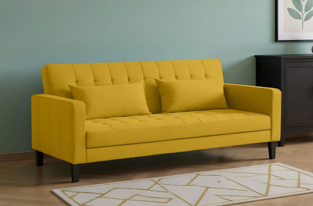 Sofá cama de tela Zoen de HOME - principal