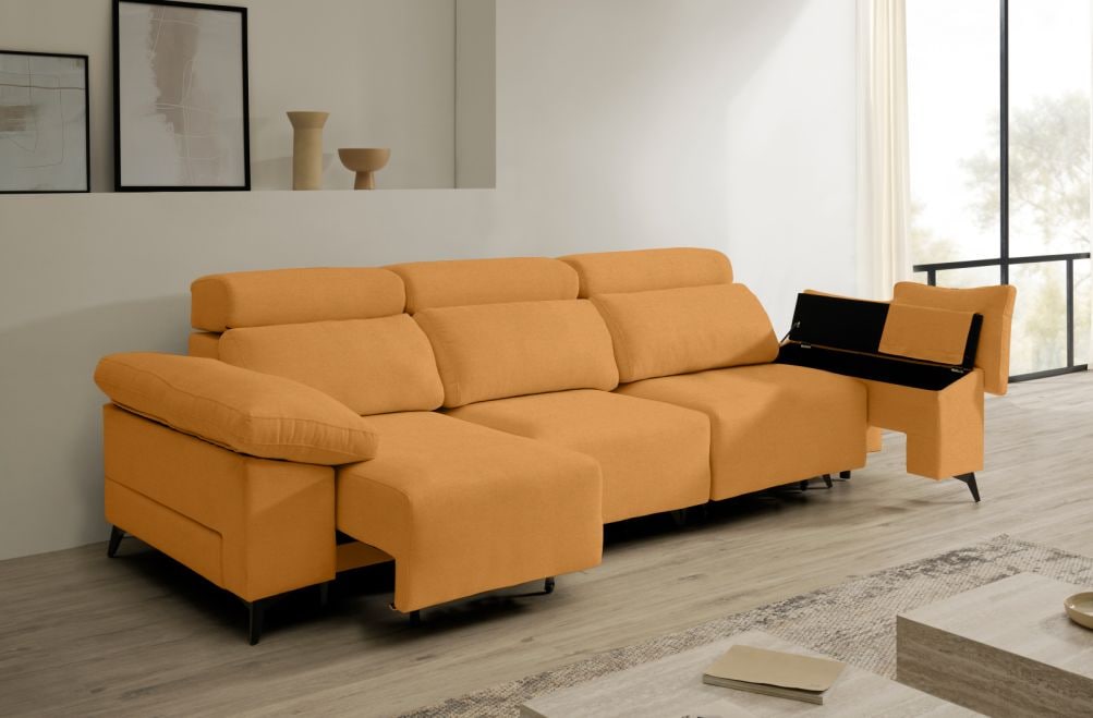 Sofá de tela Dania Plus de HOME - principal