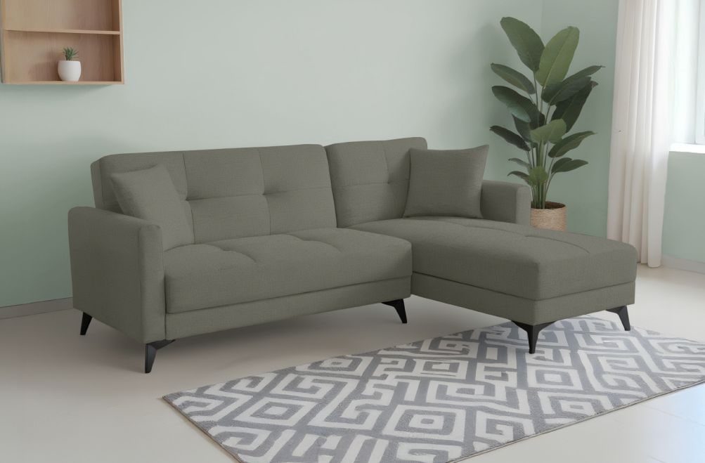 Sofá cama de tela Norel de HOME - principal
