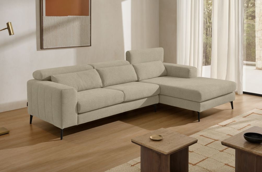 Sofá de tela Saroa de HOME - principal