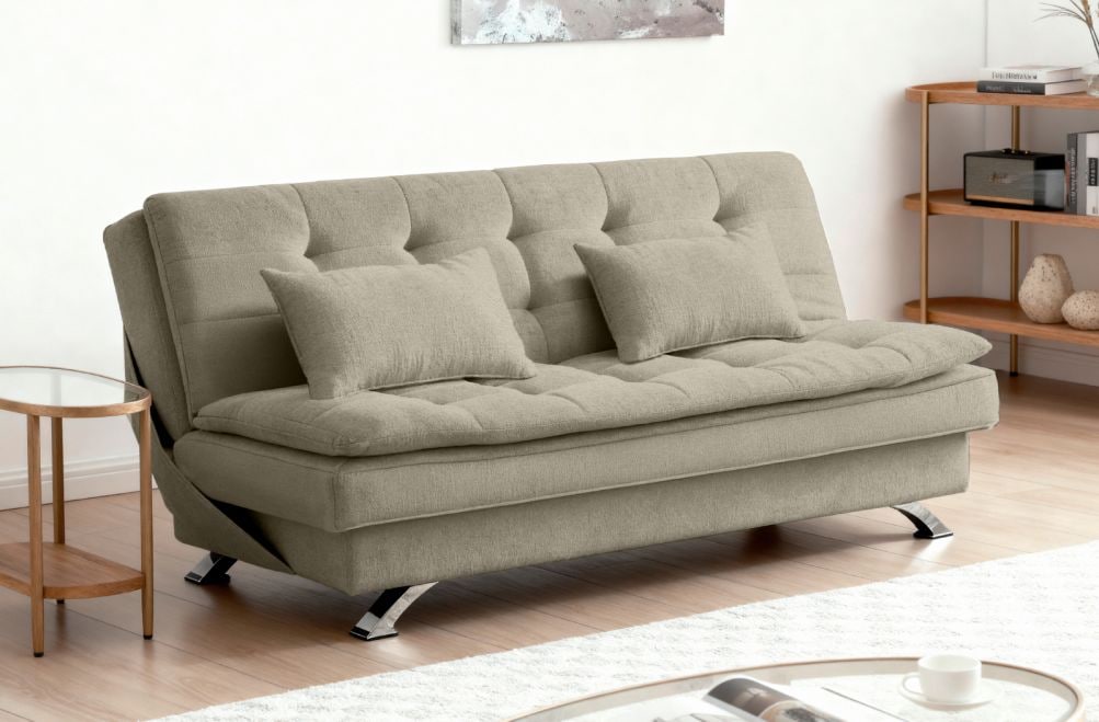 Sofá cama de tela Briana de HOME - principal