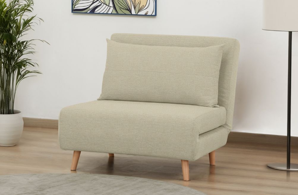 Sillón cama de tela Level de HOME - principal