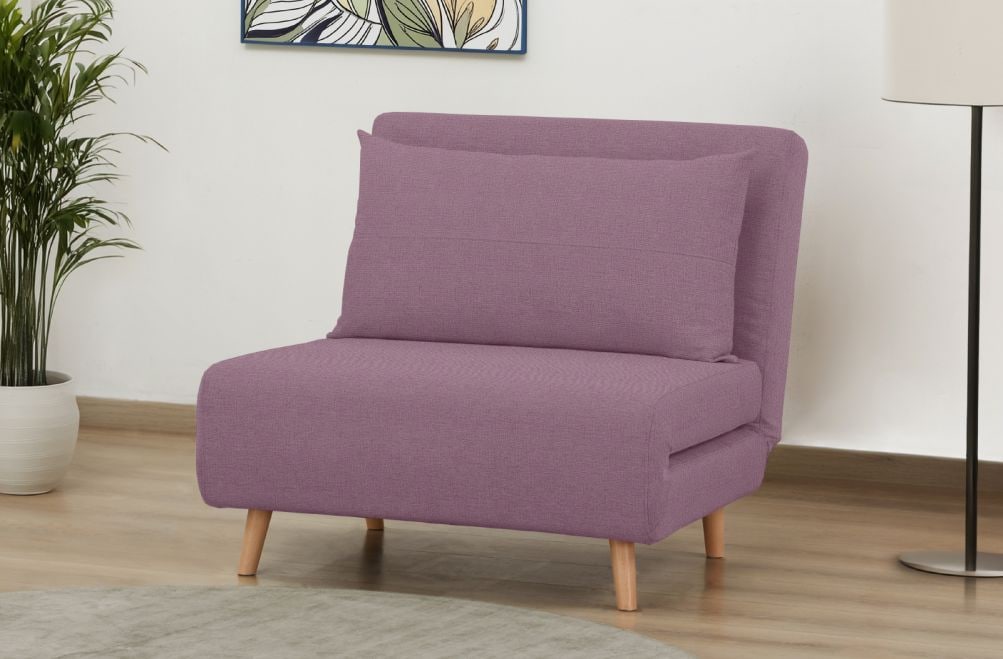 Sillón cama de tela Level de HOME - principal