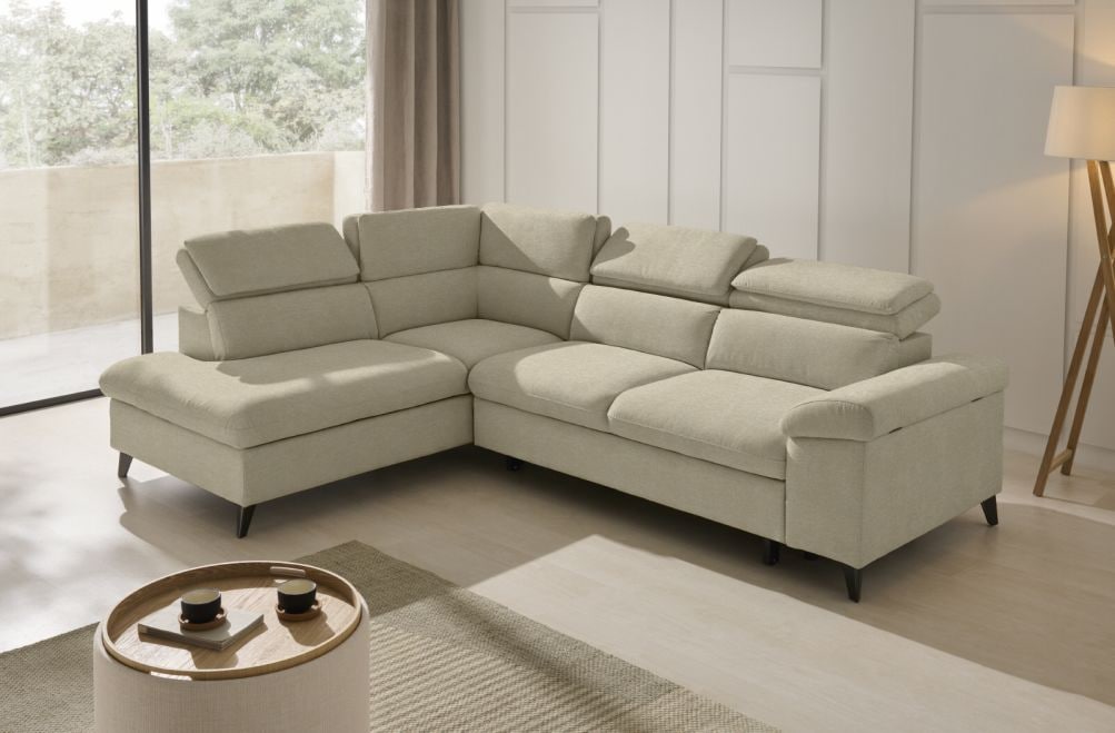 Sofá cama de tela Renata de HOME - principal