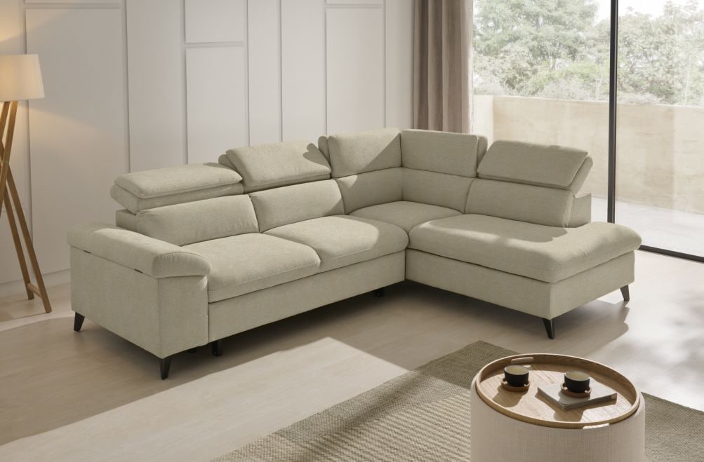 Sofá cama de tela Renata de HOME - principal