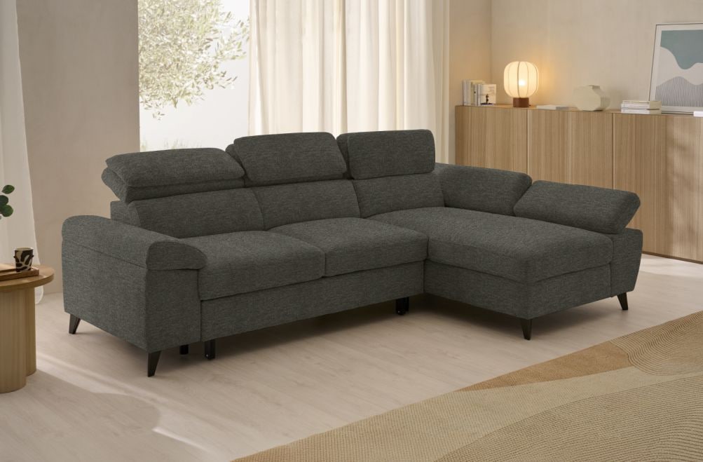 Sofá cama de tela Malena de HOME - principal