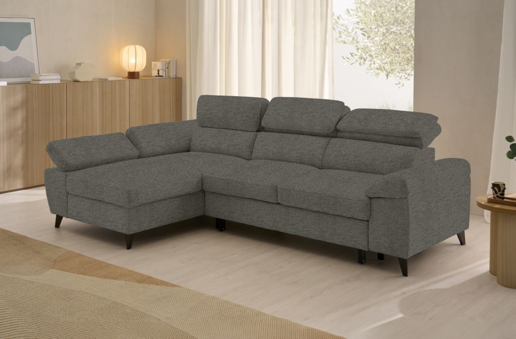 Sofá cama de tela Malena de HOME - principal