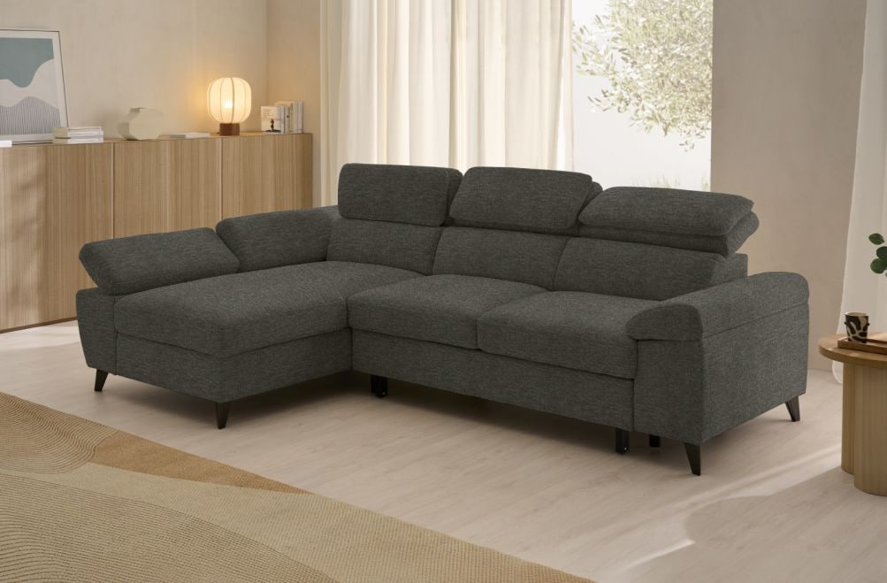 Sofá cama de tela Malena de HOME - principal