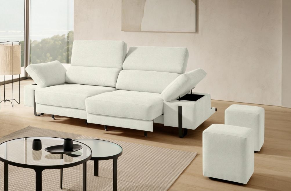 Sofá de tela Freya de Stylekomfort - principal