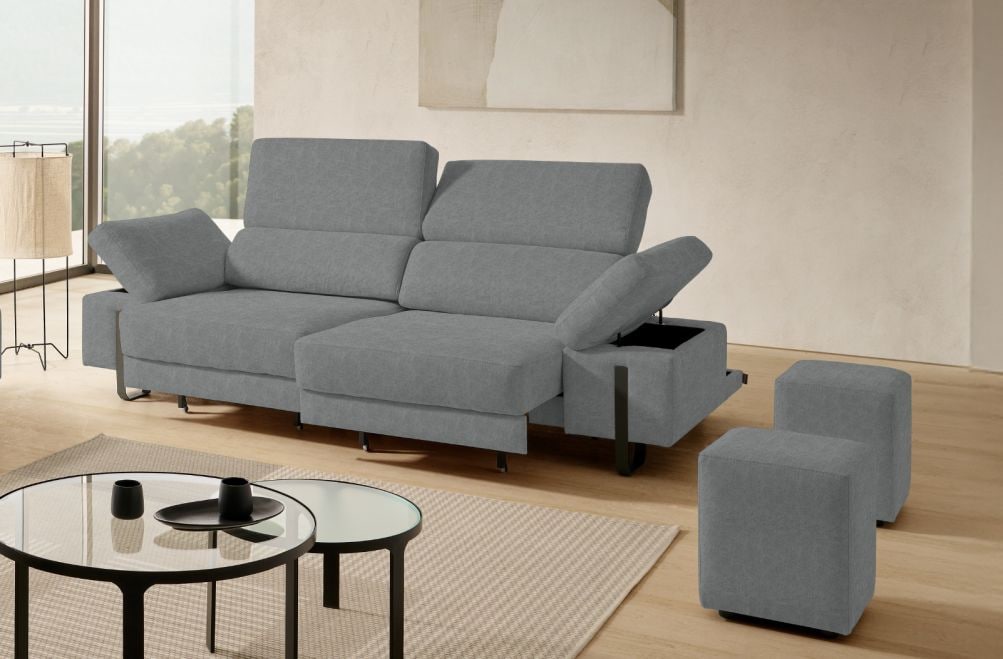 Sofá de tela Freya de Stylekomfort - principal