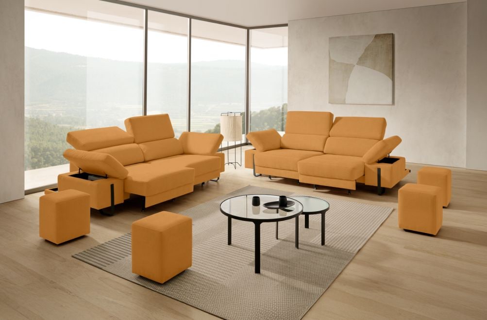 Sofá de tela Freya de Stylekomfort - principal