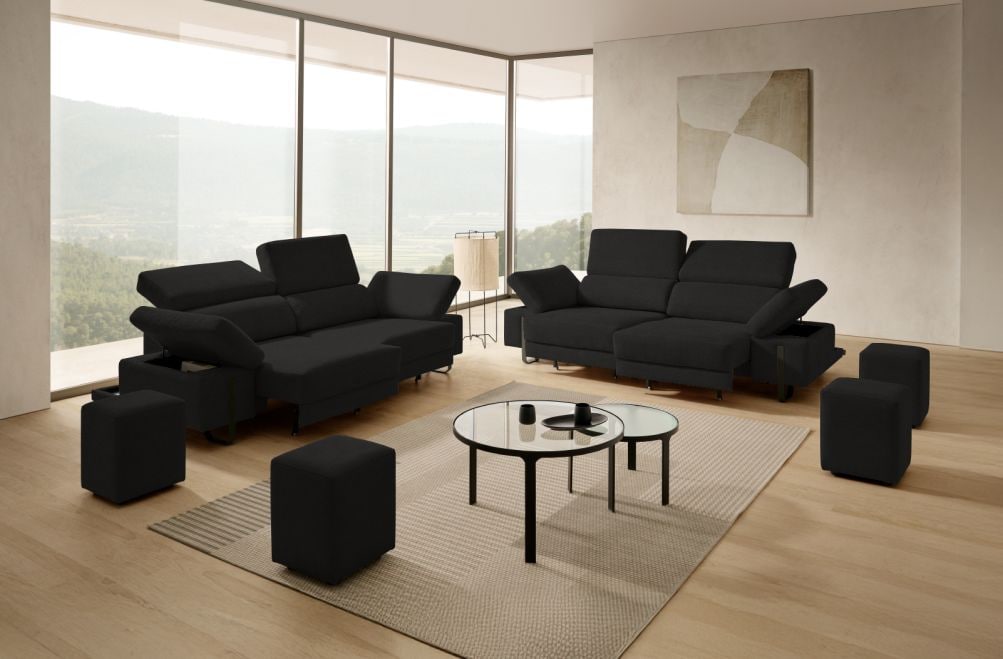 Sofá de tela Freya de Stylekomfort - principal