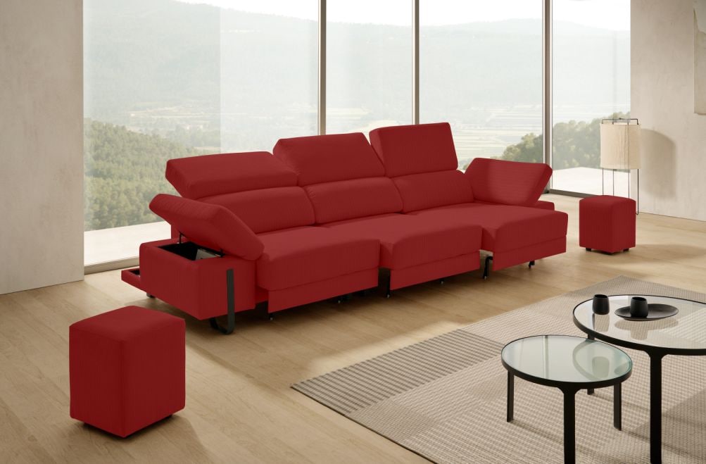 Sofá de tela Freya Plus de Stylekomfort - principal