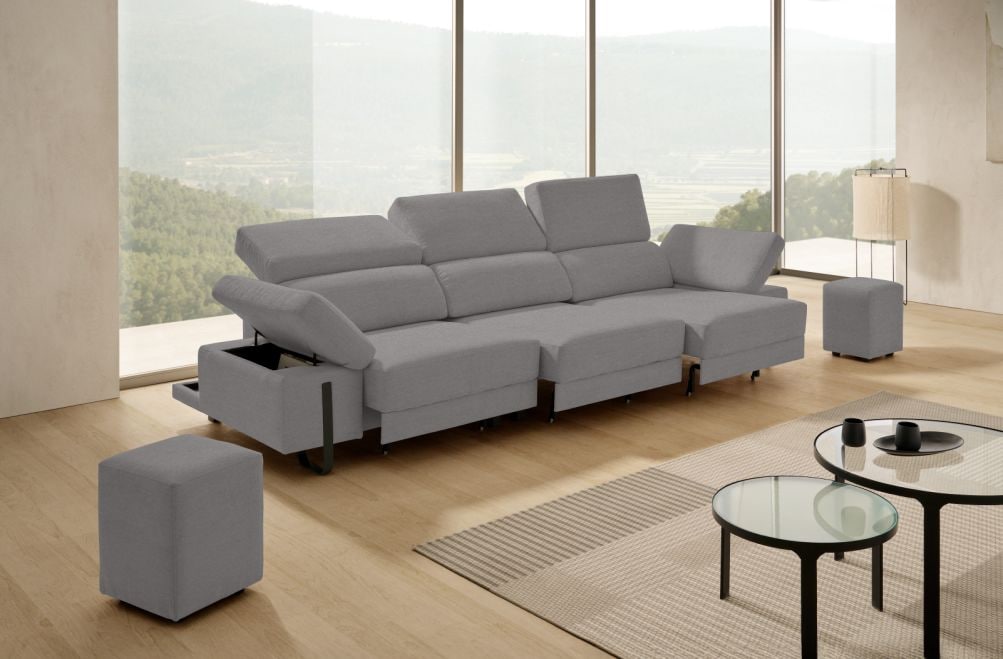 Sofá de tela Freya Plus de Stylekomfort - principal