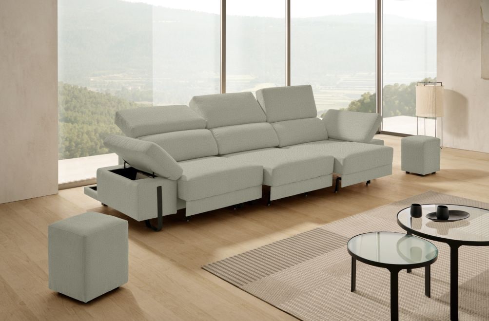 Sofá de tela Freya Plus de Stylekomfort - principal