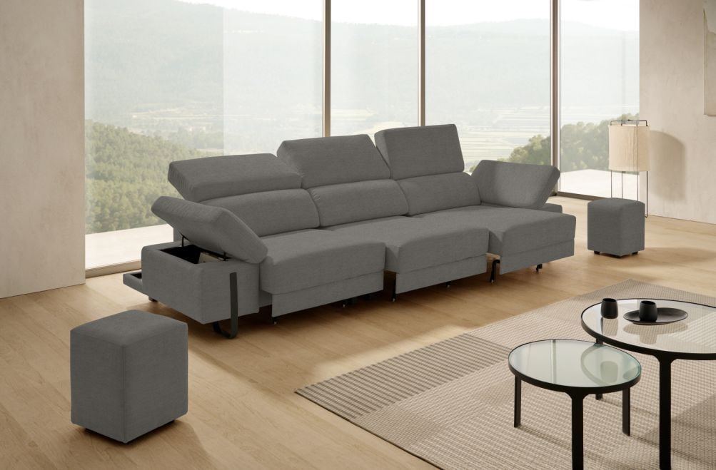 Sofá de tela Freya Plus de Stylekomfort - principal