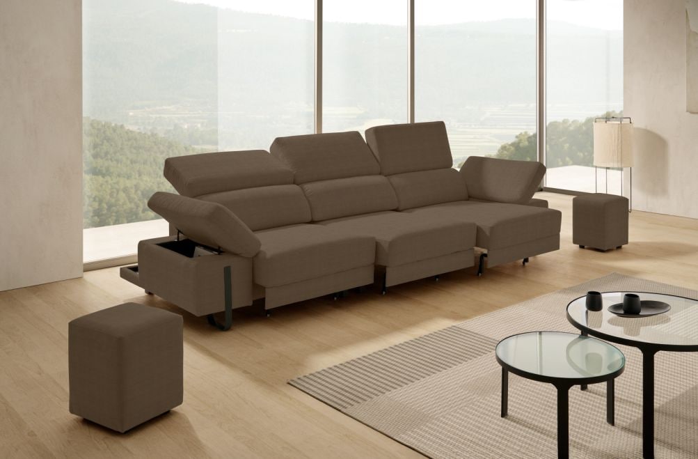 Sofá de tela Freya Plus de Stylekomfort - principal