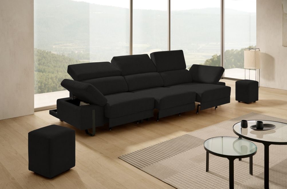 Sofá de tela Freya Plus de Stylekomfort - principal