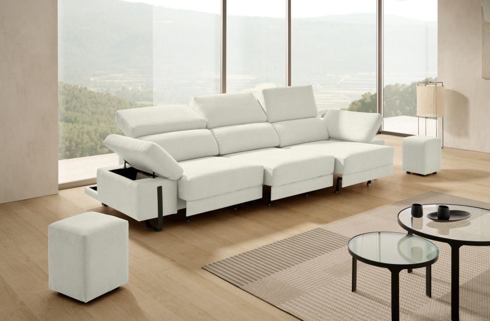 Sofá de tela Freya Plus de Stylekomfort - principal