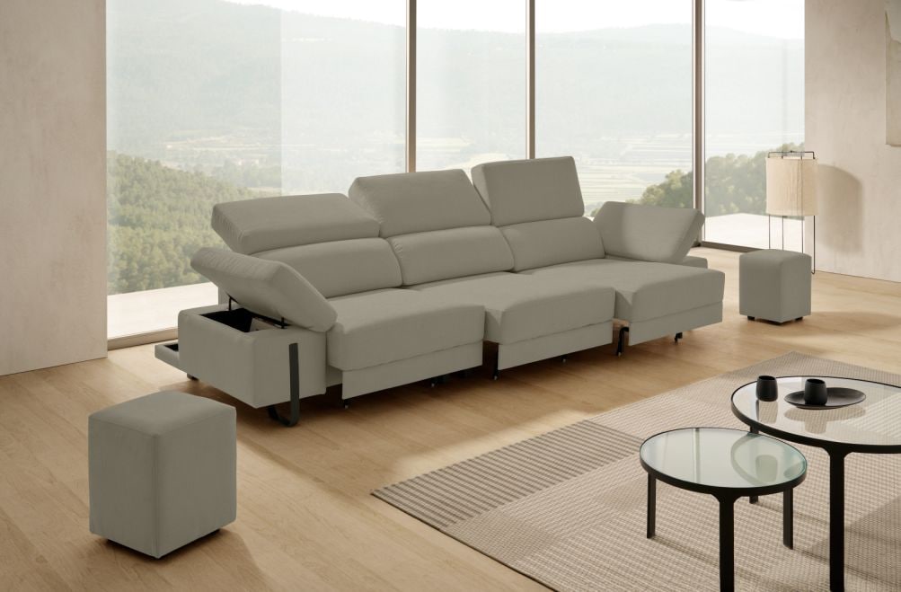 Sofá de tela Freya Plus de Stylekomfort - principal