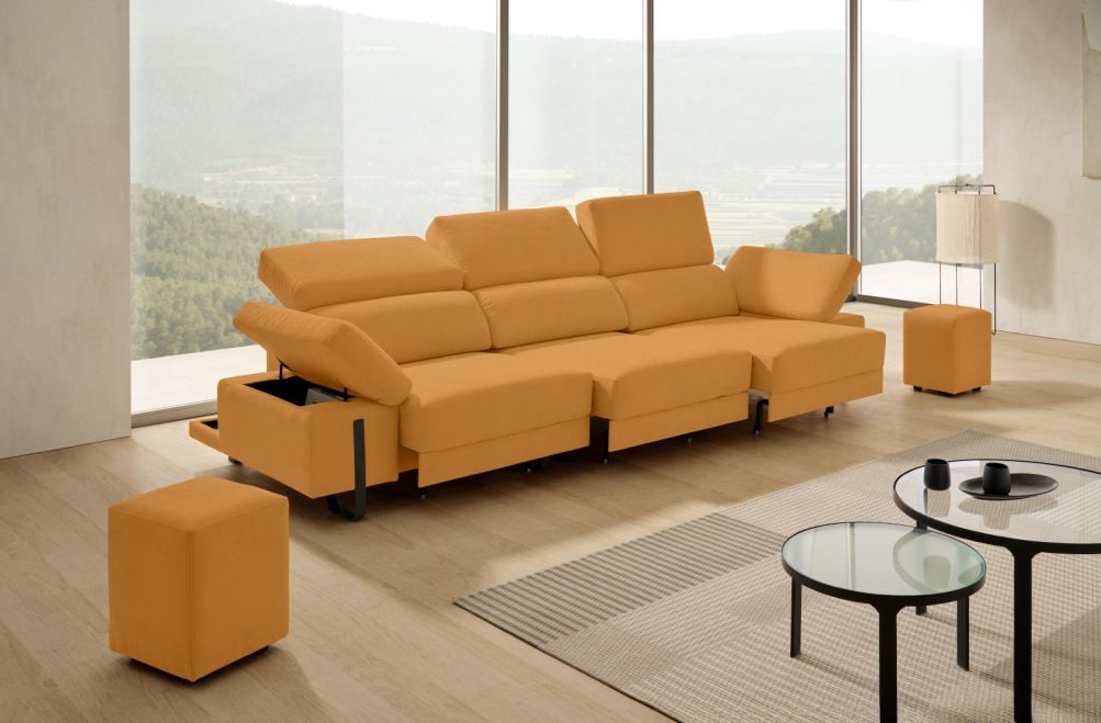 Sofá de tela Freya Plus de Stylekomfort - principal