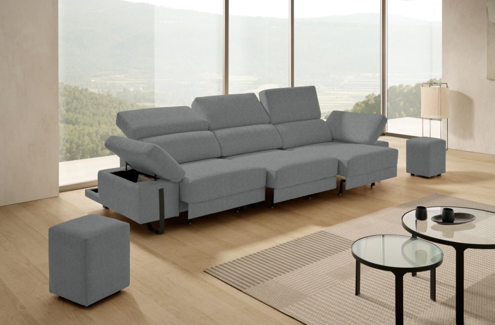 Sofá de tela Freya Plus de Stylekomfort - principal