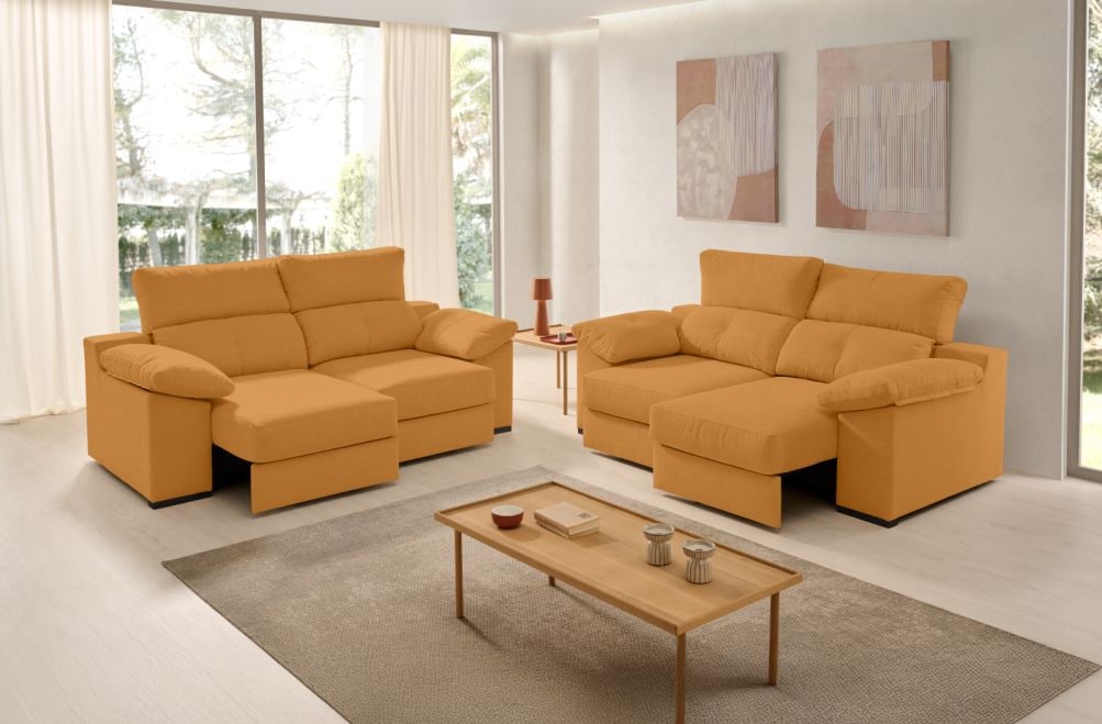 Sofá de tela Onix de Stylekomfort - principal