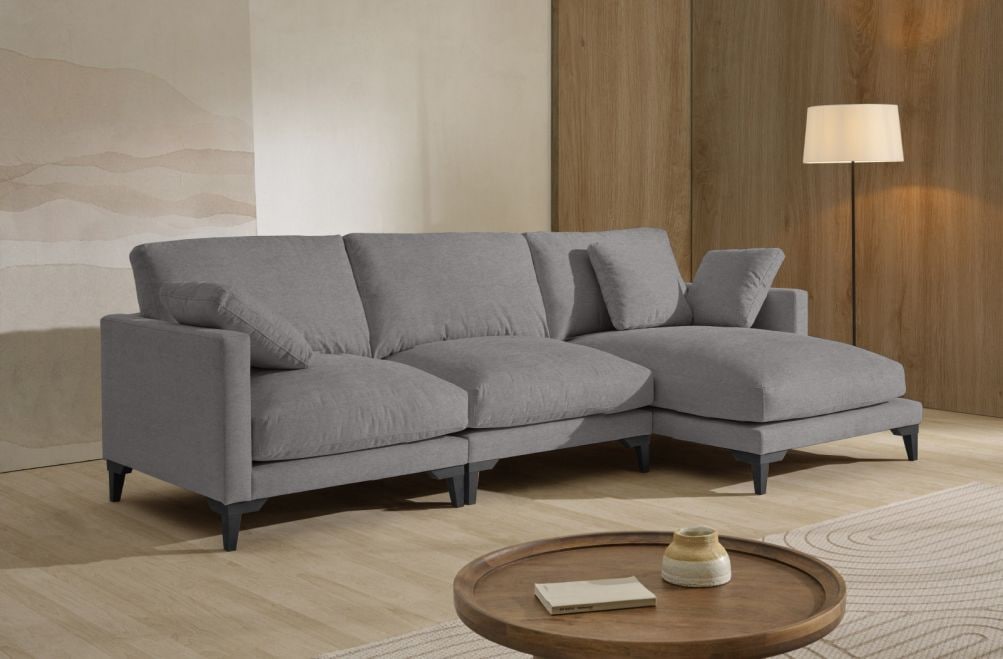 Sofá chaise longue de tela Irene de Stylekomfort - principal