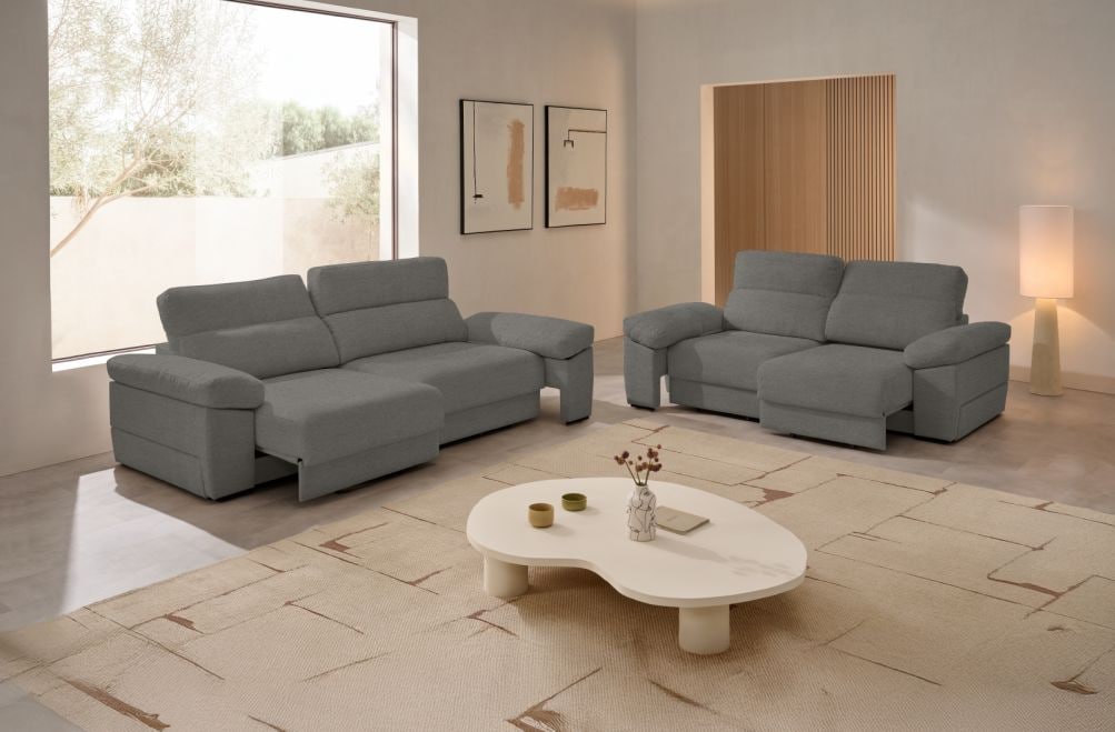 Sofá de tela Evan de Stylekomfort - principal