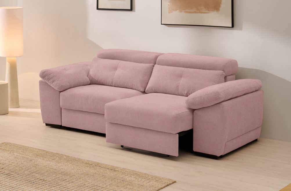 Sofá de tela Crown eléctrico de Stylekomfort - principal
