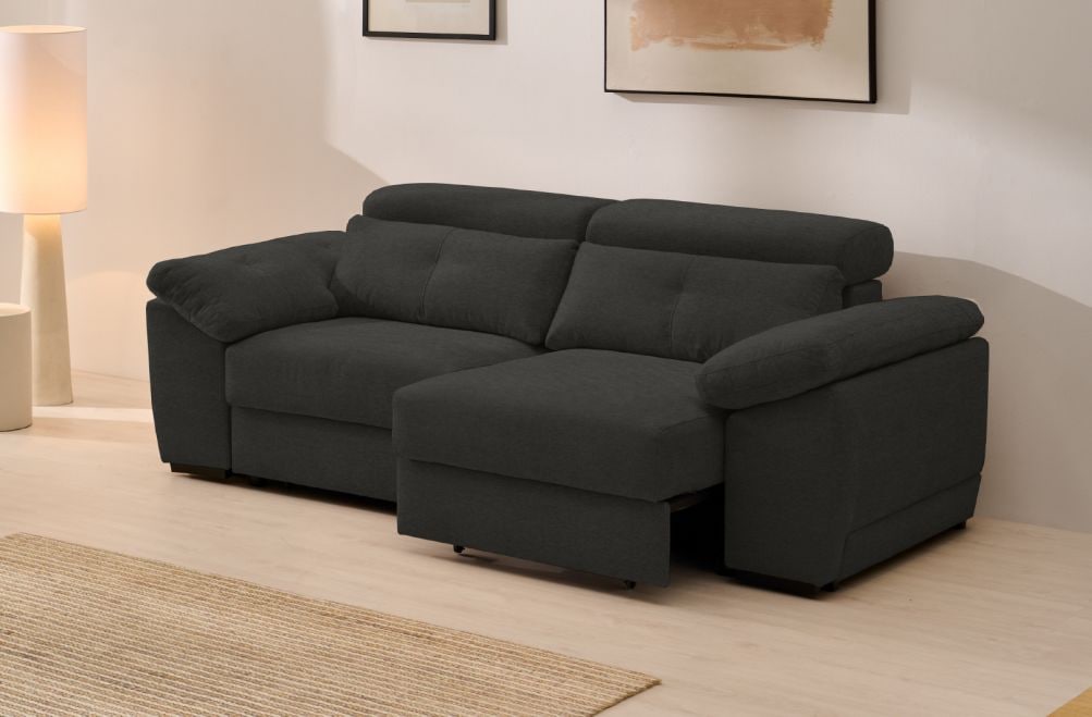 Sofá de tela Crown eléctrico de Stylekomfort - principal