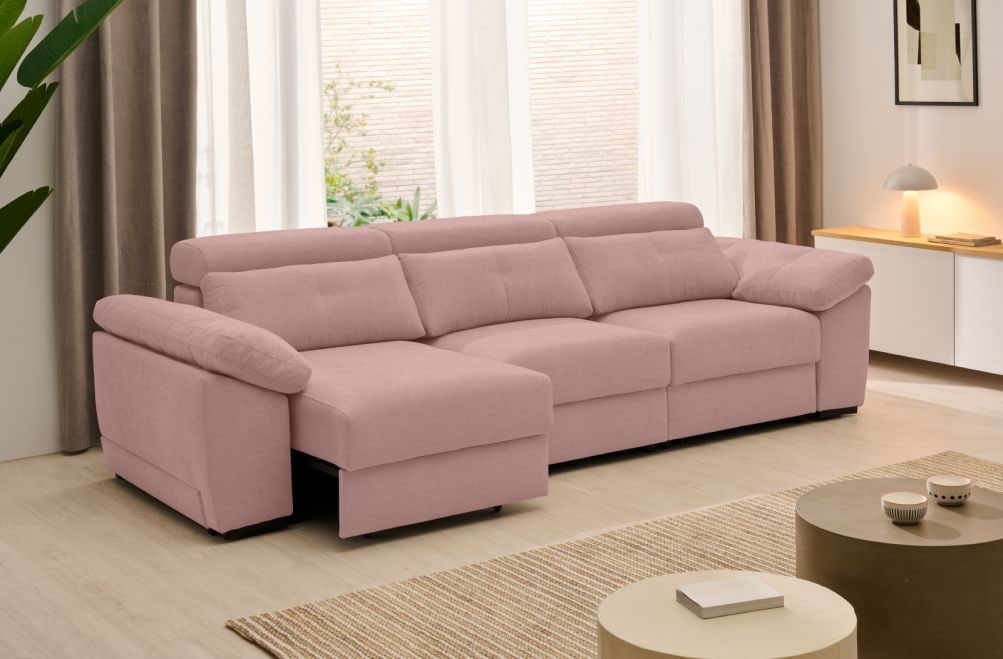 Sofá de tela Crown Plus eléctrico de Stylekomfort - principal