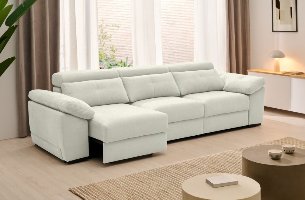 Sofá de tela Crown Plus eléctrico de Stylekomfort - principal