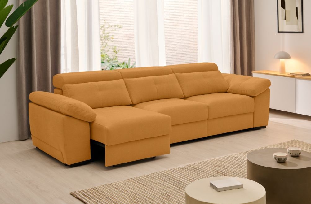 Sofá de tela Crown Plus eléctrico de Stylekomfort - principal