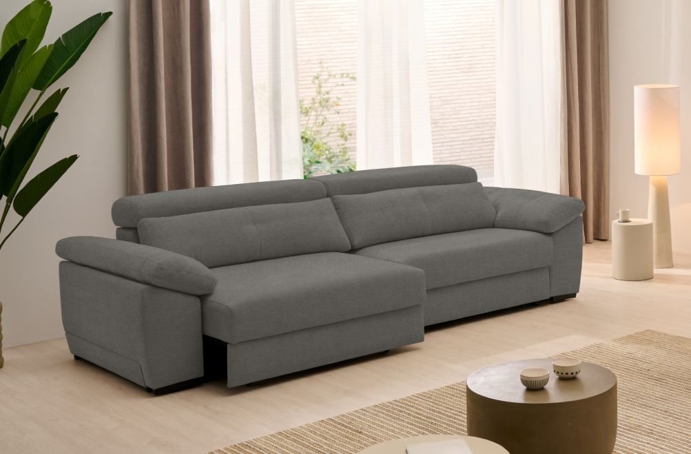 Sofá de tela Crown Mega de Stylekomfort - principal