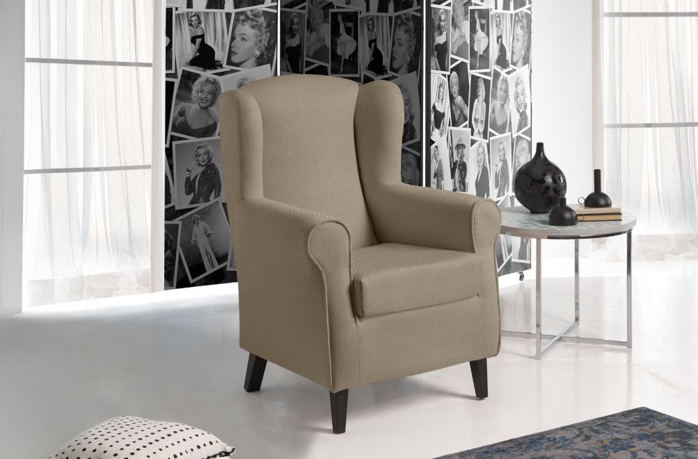 Sillón de tela Túnez de HOME - principal