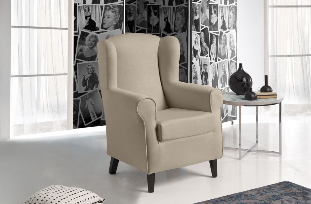 Sillón de tela Túnez de HOME - principal