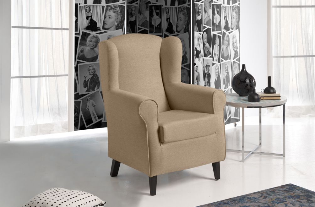 Sillón de tela Túnez de HOME - principal