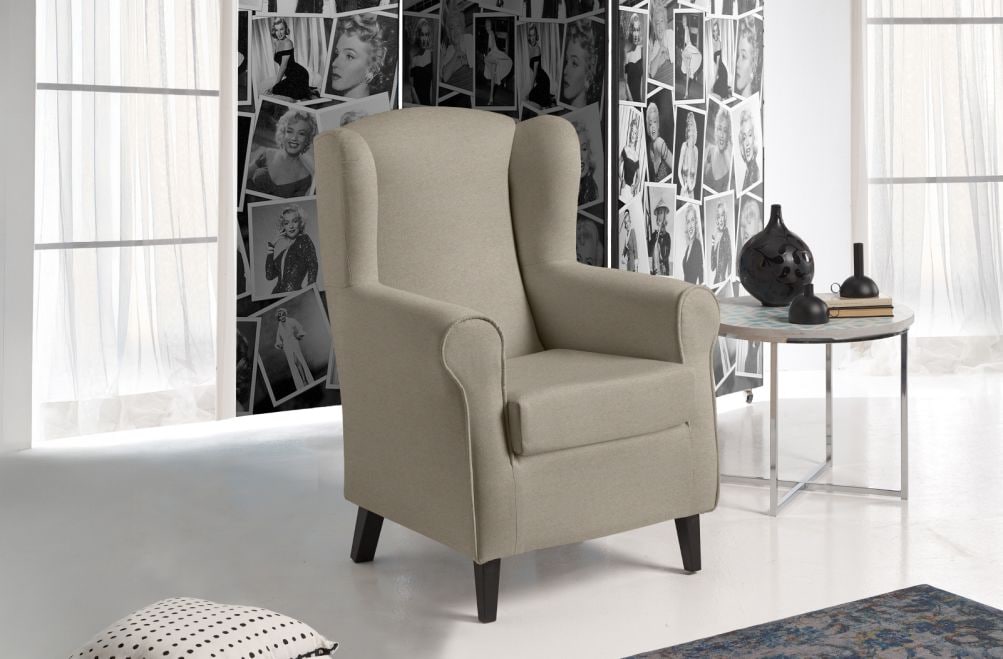 Sillón de tela Túnez de HOME - principal